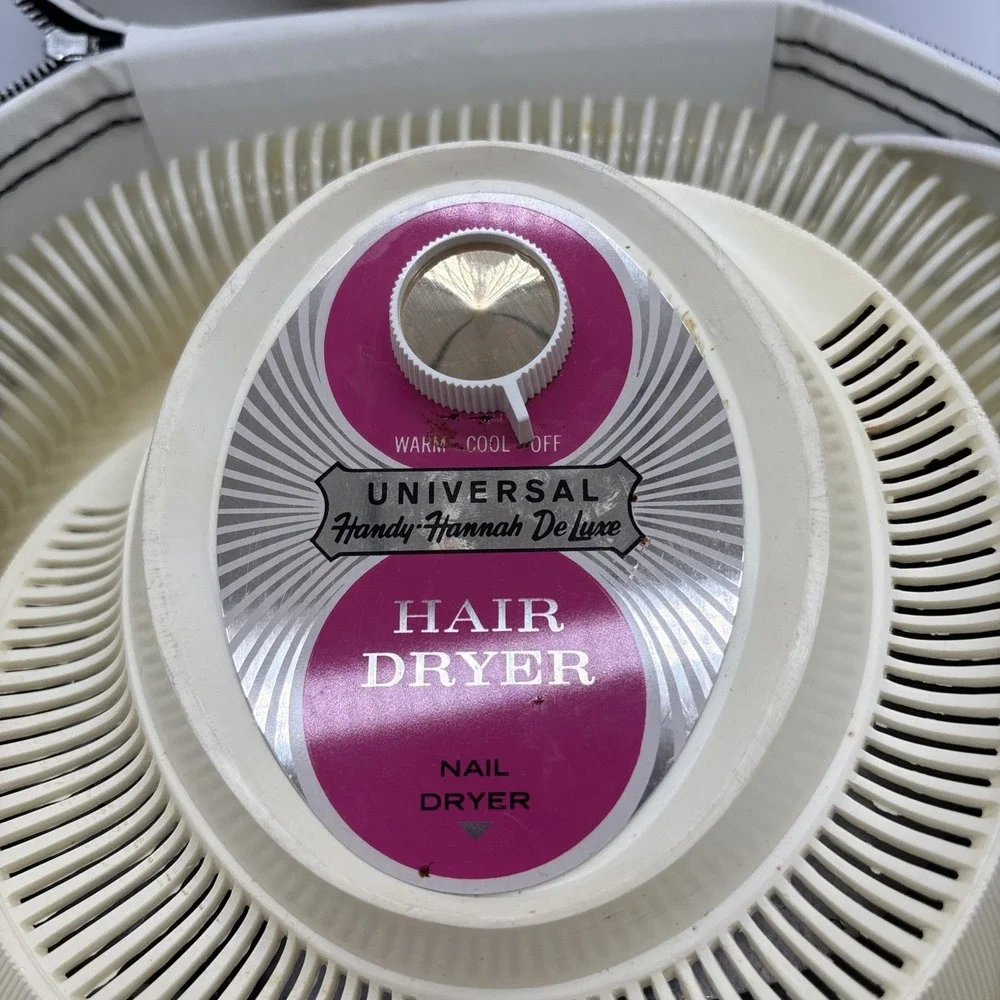 Universal Portable Hair /‎ Nail Dryer 1960 Original Case Vintage Salon